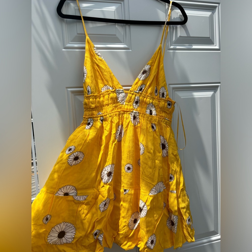 Urban Outfitters yellow dress